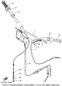 Steering Handle - Cable