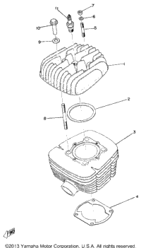 Cylinder Head - Cylinder