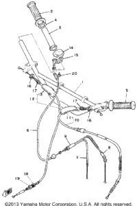 Handlebar - Cable