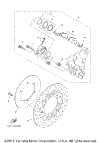 Rear Brake Caliper