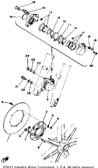 Front Disc Brake - Caliper