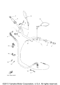 Steering Handle Cable
