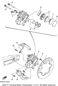 Rear Brake Caliper