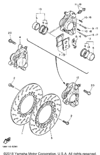 Front Brake Caliper