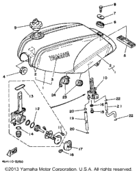 Fuel Tank (Rz350n)