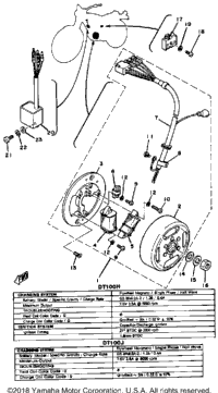 C - D - I - Magneto Dt100h - J