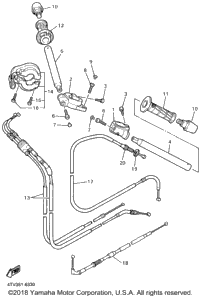 Steering Handle Cable