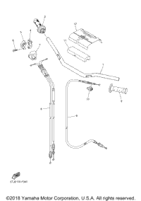 Steering Handle Cable