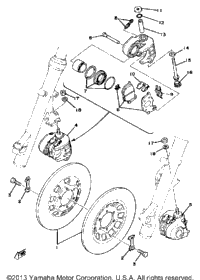 Front Disc Brake - Caliper