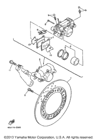 Rear Brake Caliper