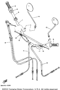 Handlebar - Cable