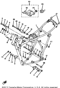 Frame Tool Yz250g