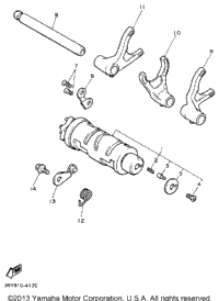 Shift Cam Fork