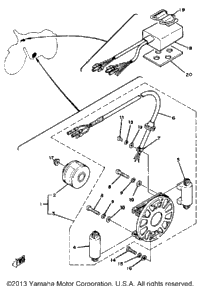 Generator Yz125g