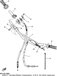 Steering Handle Cable