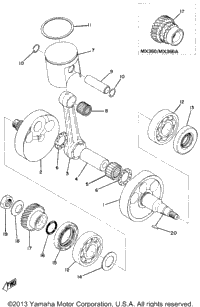 Crank - Piston