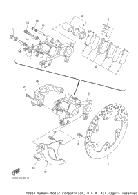 Rear Brake Caliper