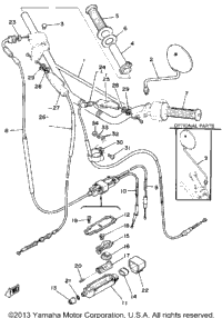 Handlebar Cable