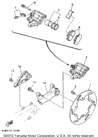Rear Brake Caliper