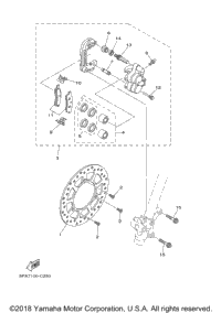 Front Brake Caliper