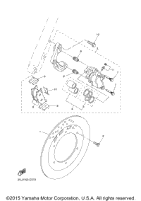 Front Brake Caliper