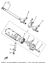 Shift Cam Fork