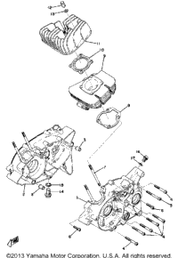 Crankcase - Cylinder