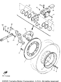 Rear Brake Caliper