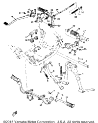 Stand - Foot Rest - Brake Pedal