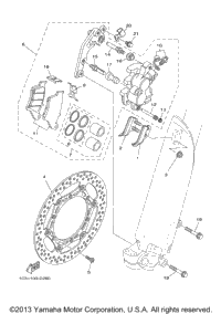 Front Brake Caliper
