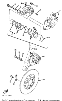 Front Brake Caliper