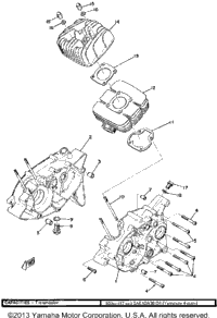 Crankcase - Cylinder