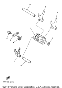 Shift Cam - Shift Fork