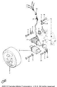 Flywheel Magneto Yg5s