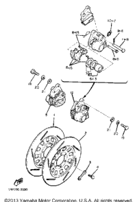 Front Brake Caliper