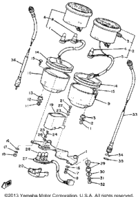 Speedometer Tachometer