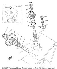 Tachometer Gear