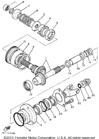 Middle Drive Gear