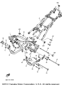 Frame Non California Model