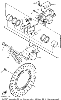 Rear Brake Caliper