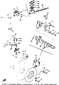 Double Disc Brakes Alternate Parts