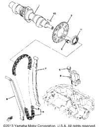 Camshaft - Chain Tensioner