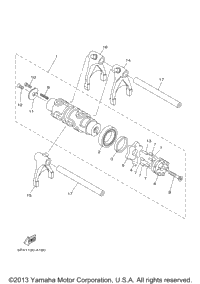 Shift Cam Fork