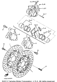 Front Brake Caliper