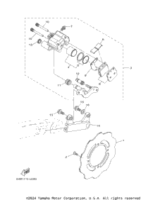 Rear Brake Caliper
