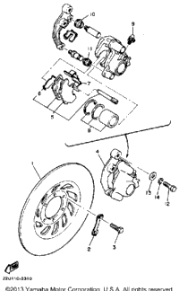 Front Brake Caliper