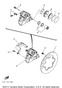 Rear Brake Caliper