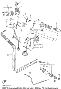 Steering Handle Cable