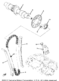 Camshaft - Chain Tensioner