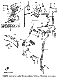 Front Master Cylinder 1